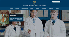 Desktop Screenshot of claremont-high.org.uk